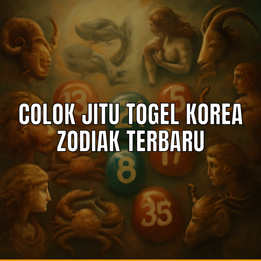 colok jitu togel korea tentang zodiac