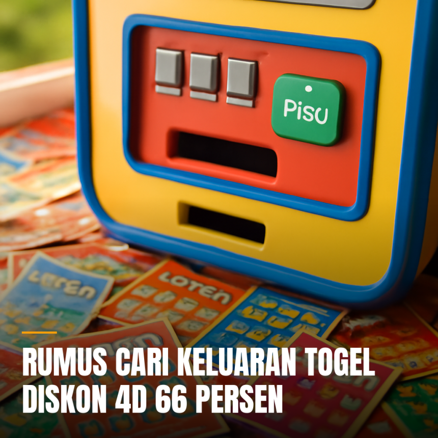 Keluaran togel diskon 4D
