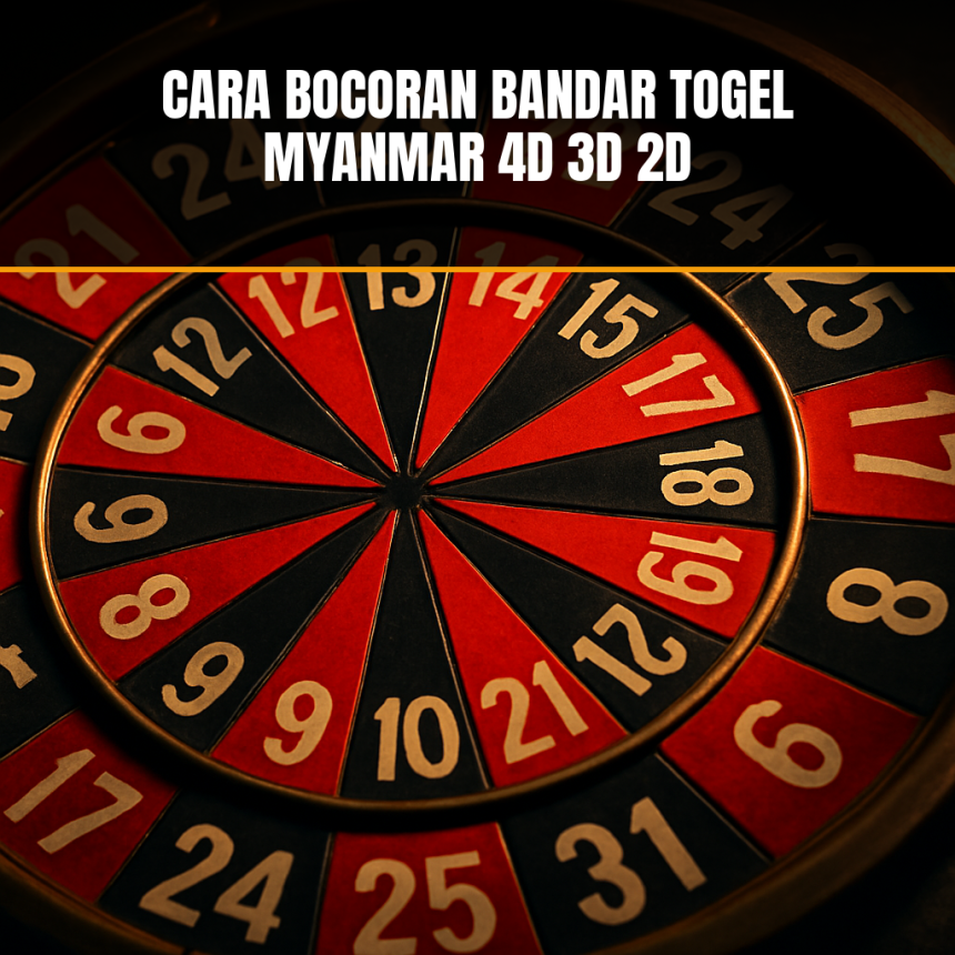 bocoran togel Myanmar dengan mesin lotre